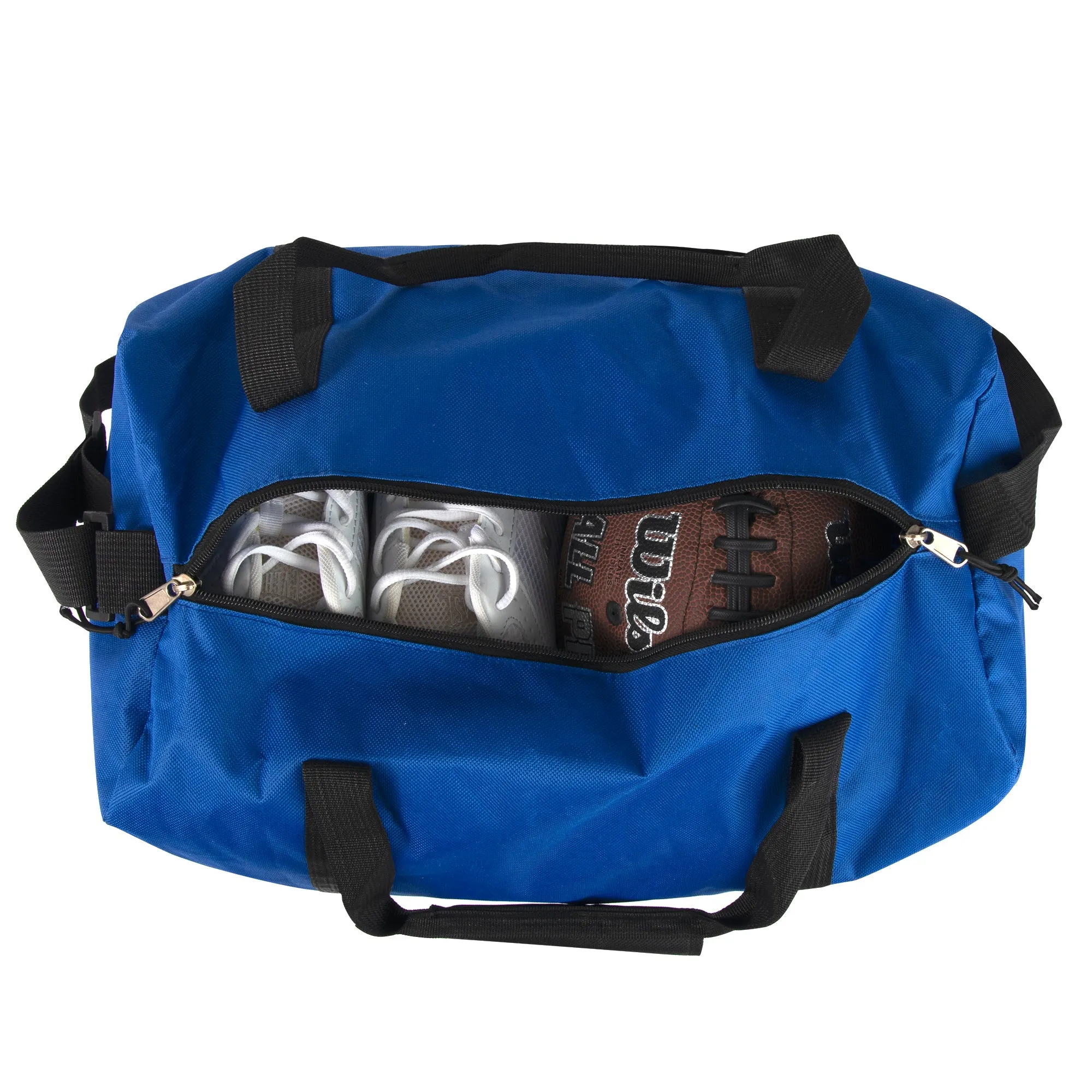 44cm Duffel Bag Medium 28L Capacity - Blue