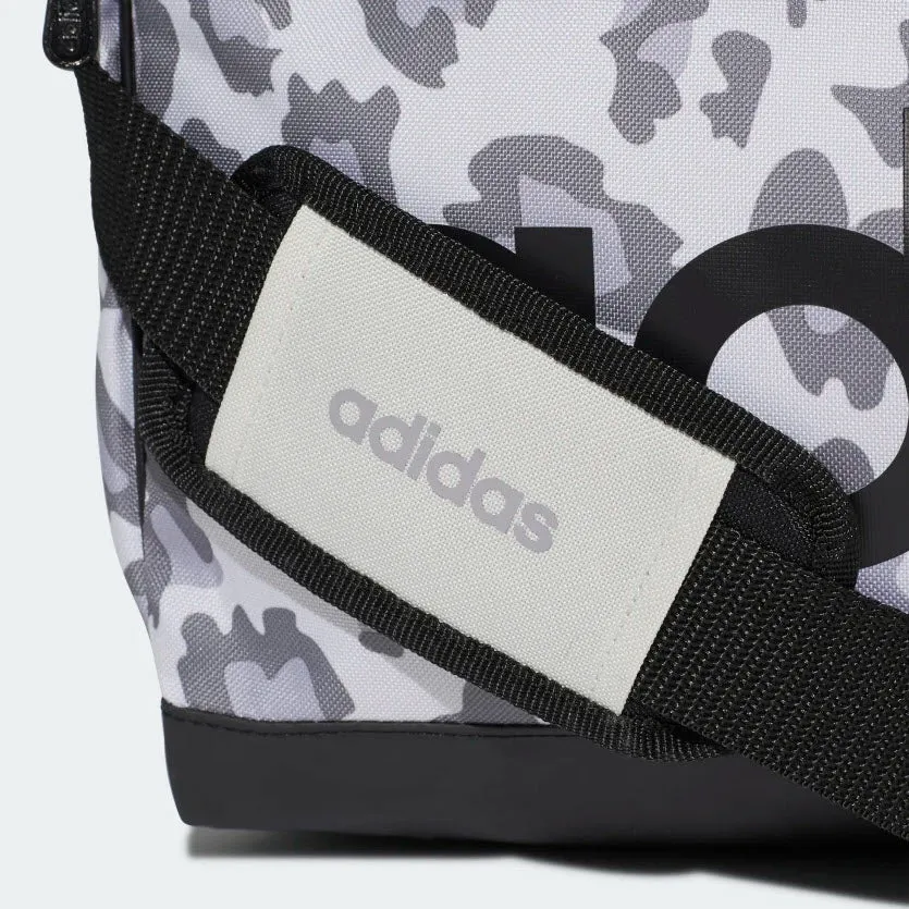 Adidas Linear Leopard Duffel Bag Small Grey GE1231