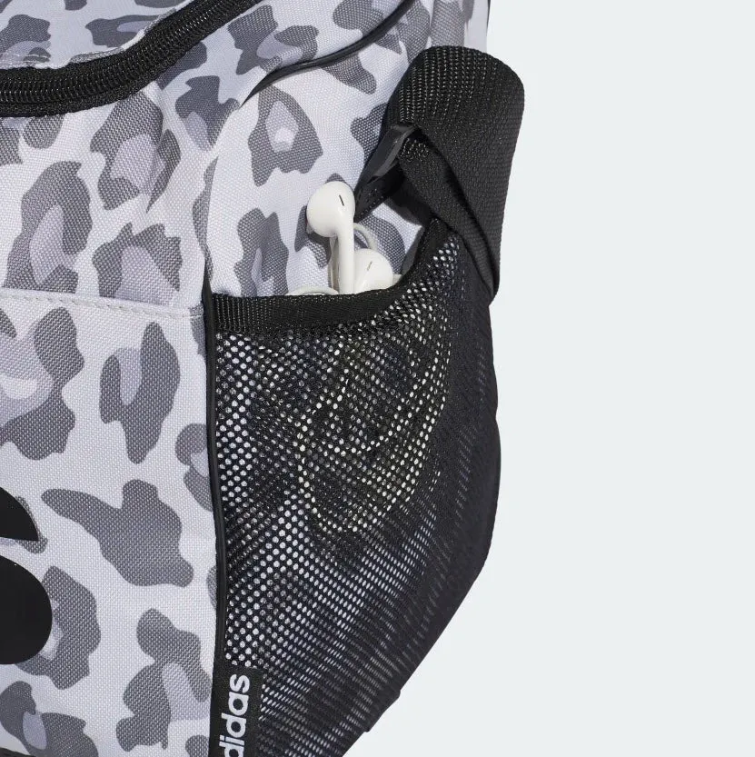 Adidas Linear Leopard Duffel Bag Small Grey GE1231
