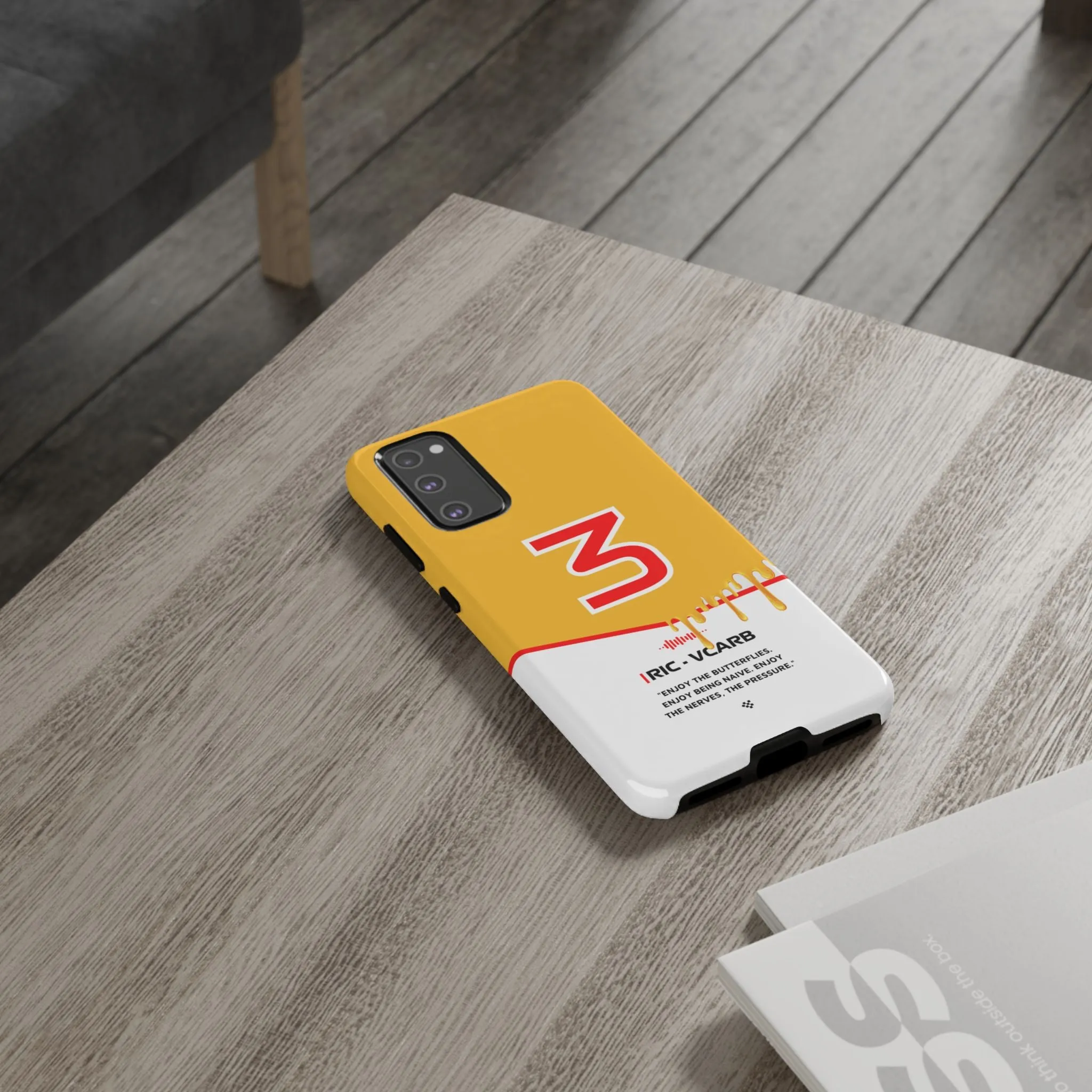 Daniel Ricciardo Canada F1 Helmet Phone Case 2024