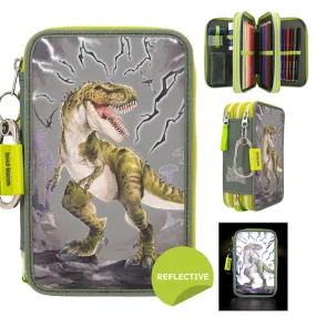 Depesche Dino World Triple Pencil Case Danger