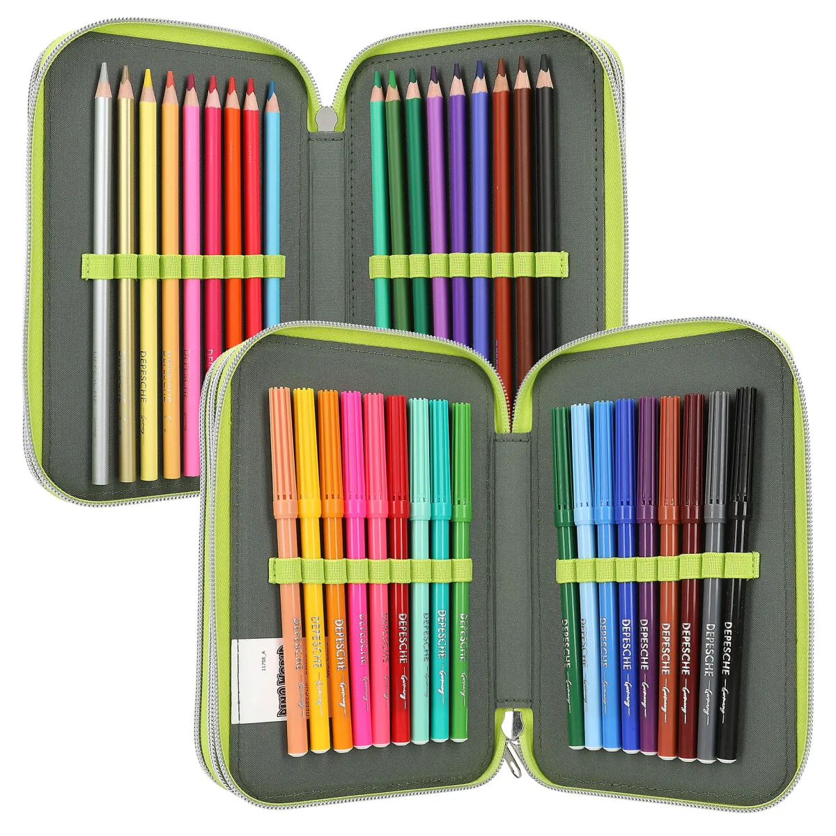 Depesche Dino World Triple Pencil Case Danger