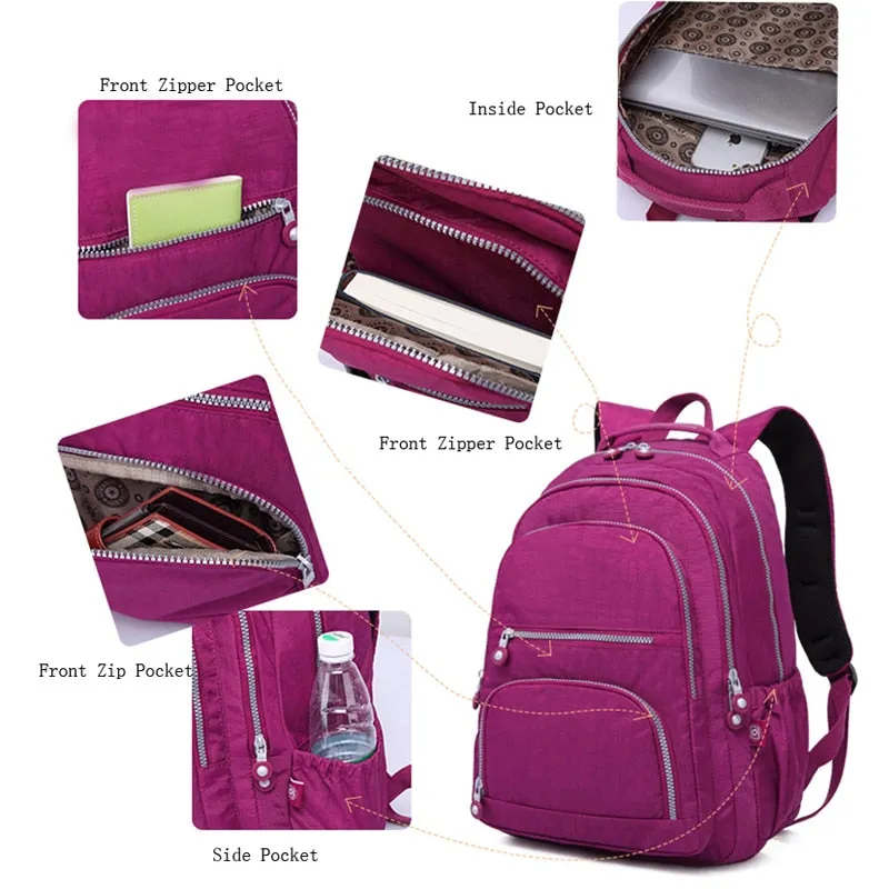 Feminina  Backpack for Teenage Girl