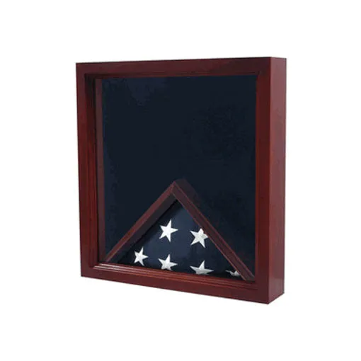 Flag and Document Display Case - Fit 5" x 8" flag.