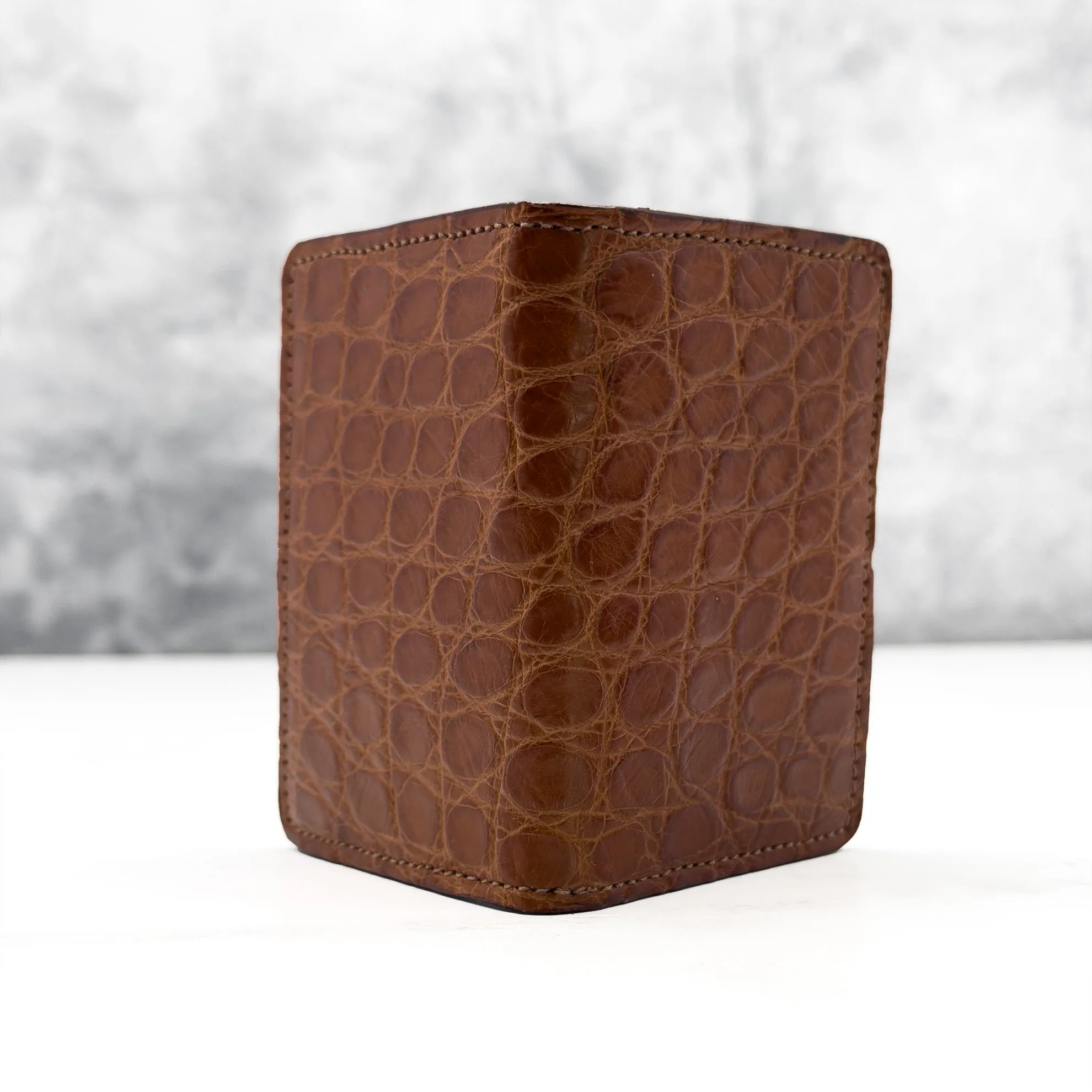 Gaston Card Case: Cognac