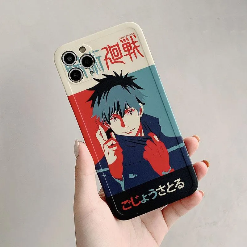 Jujutsu Kaisen Itadori/Gojo/Sukuna/Megumi iPhone Cases (Variants Available)