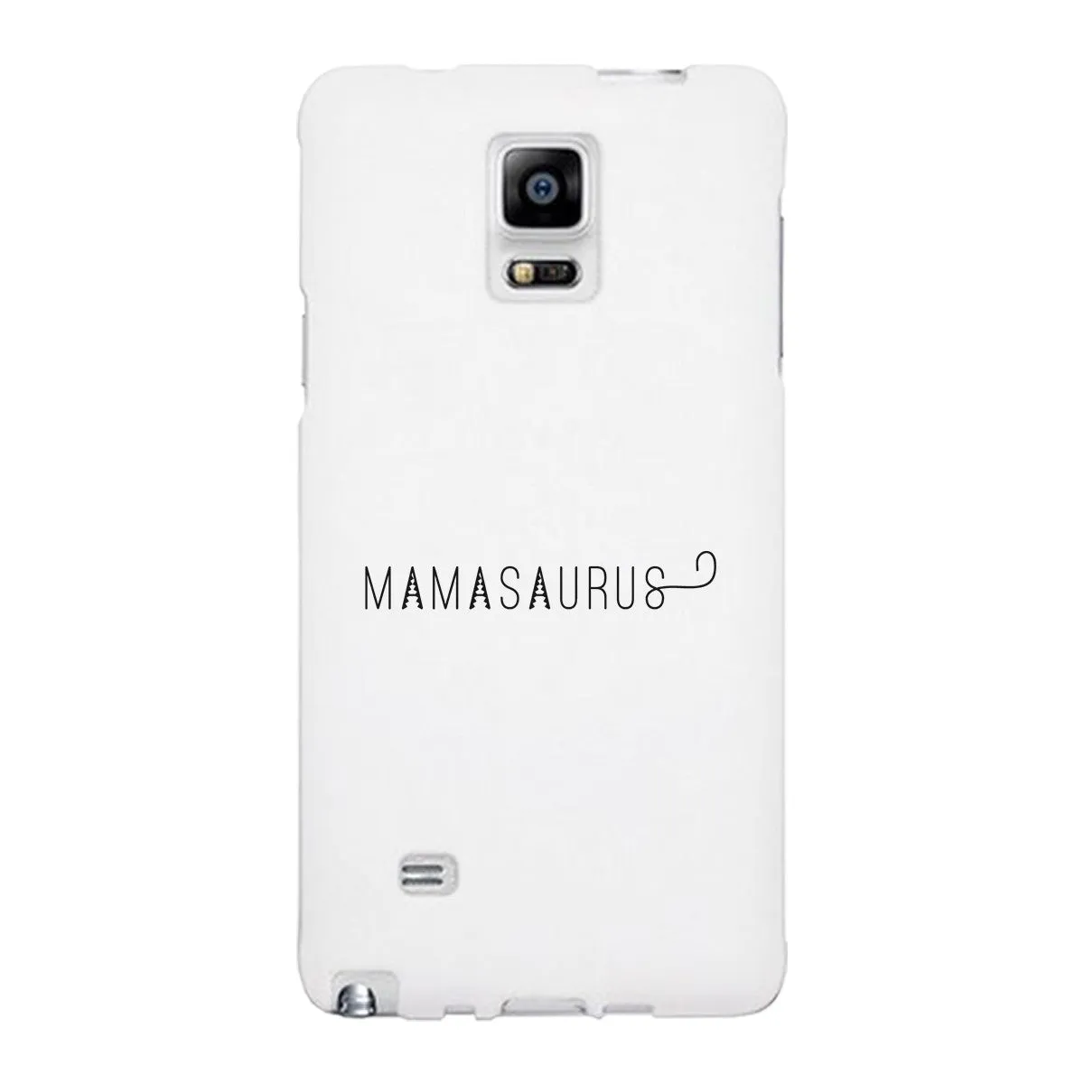 Mamasaurus White Phone Case Perfect Gift Ideas For Mom of Boys