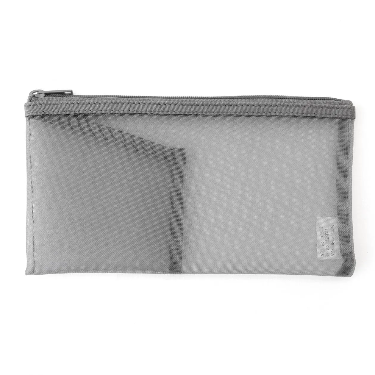 Nylon Mesh Pencil Case With Pocket