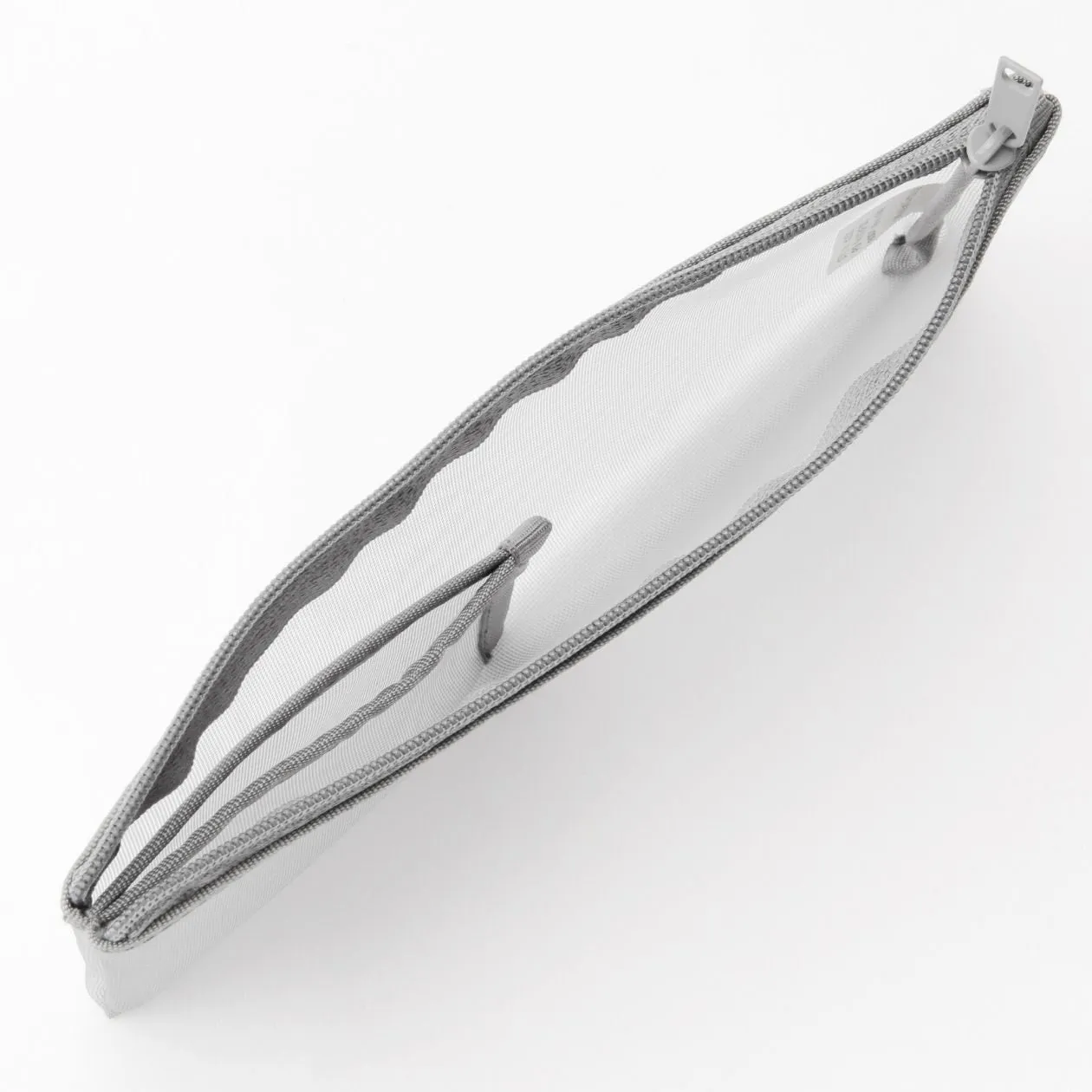Nylon Mesh Pencil Case With Pocket