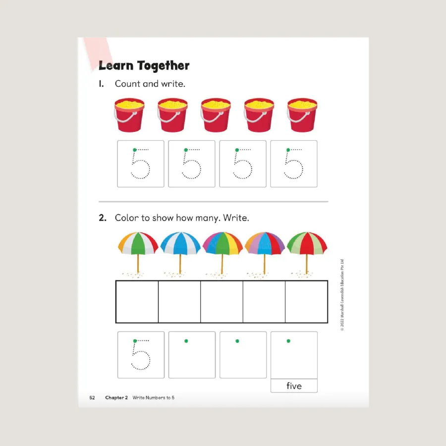 Primary Mathematics Student Book KA (2022 Edition)