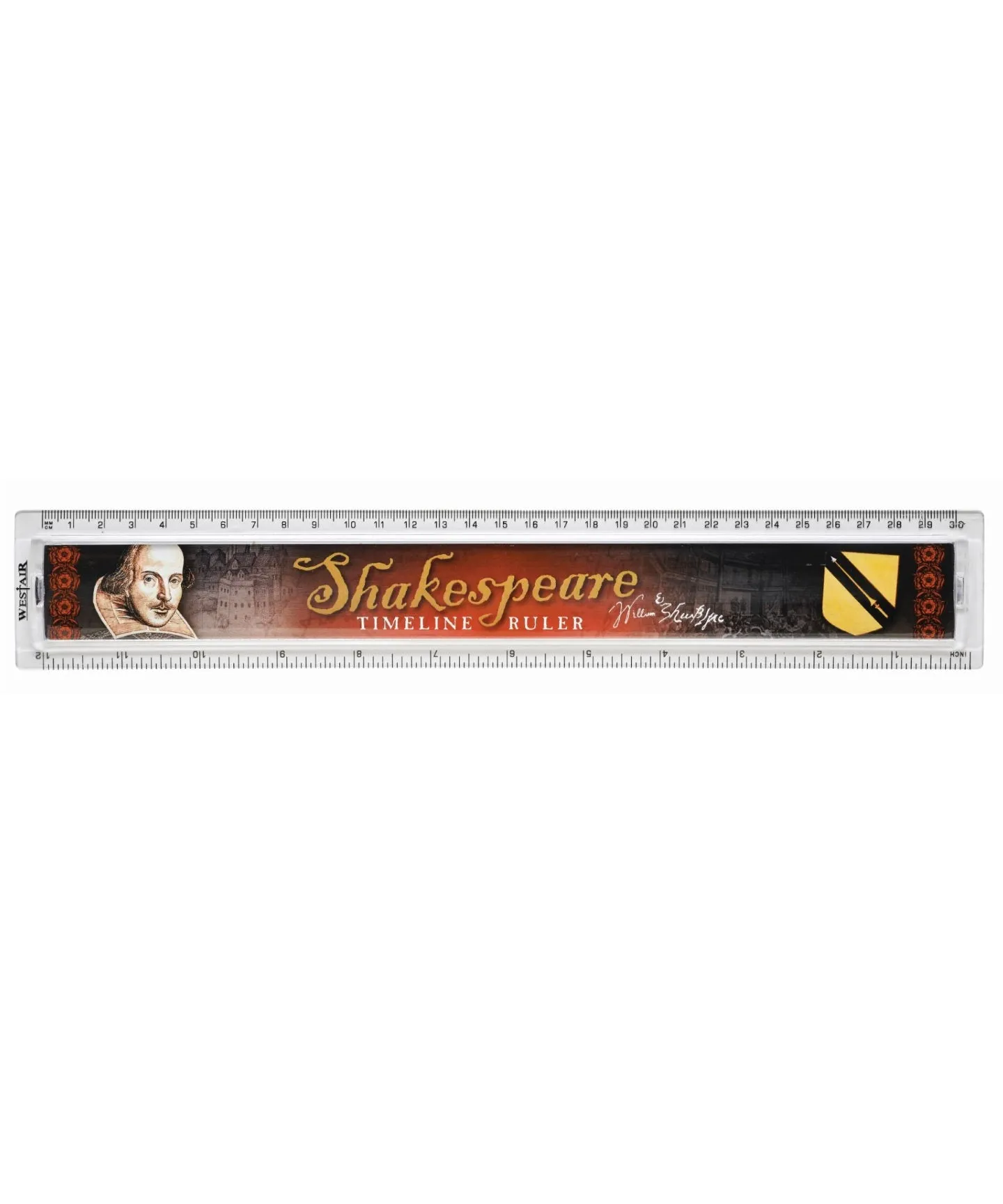 Ruler: Shakespeare Timeline
