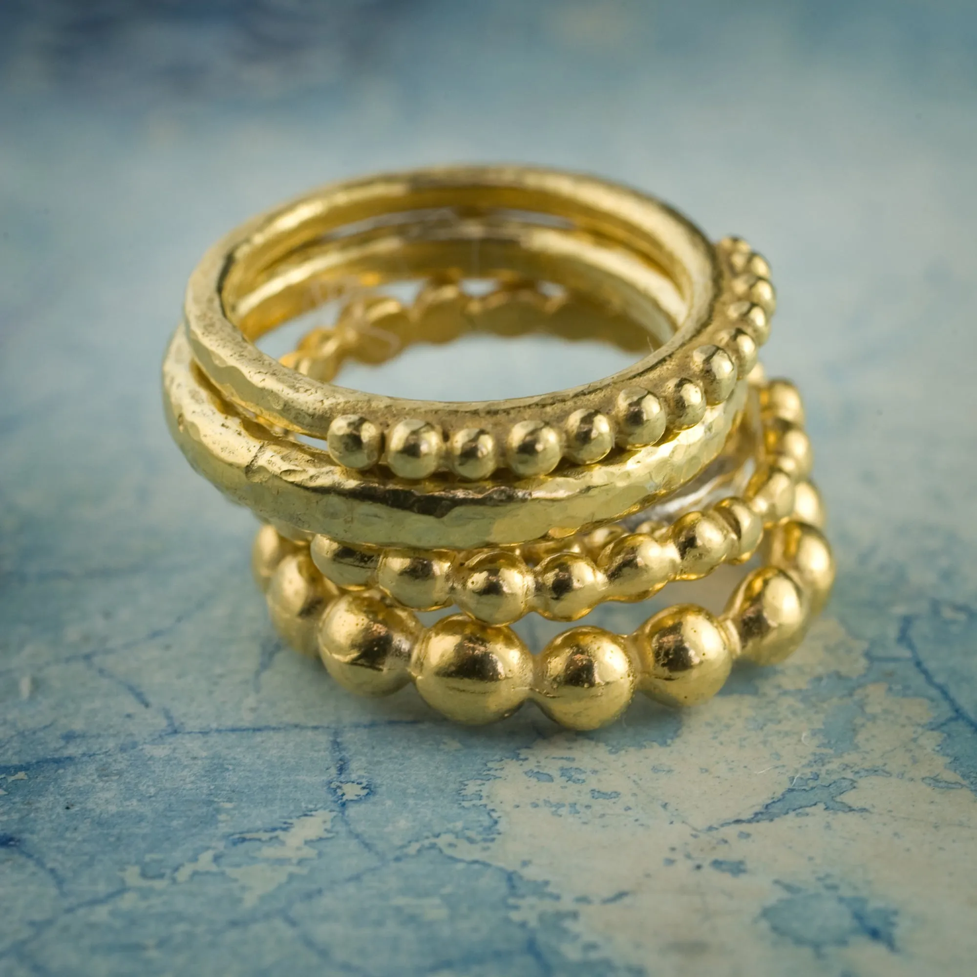 Skinny Pebble Ring