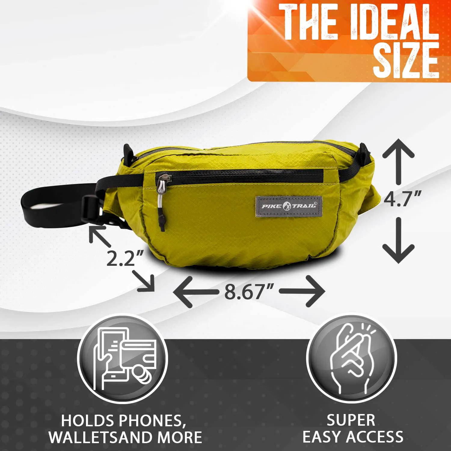 Waist/Shoulder Hiking, Running, Fanny Packs