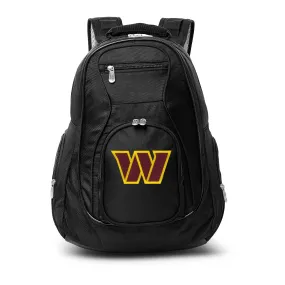 Washington Commanders Backpack | Commanders Laptop Backpack- Black